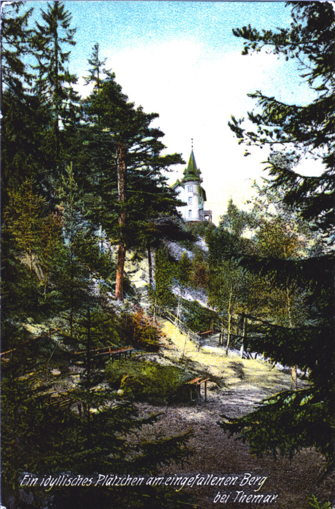 Ein idylisches Plätzchen am eingefallenen Berg bei Themar
