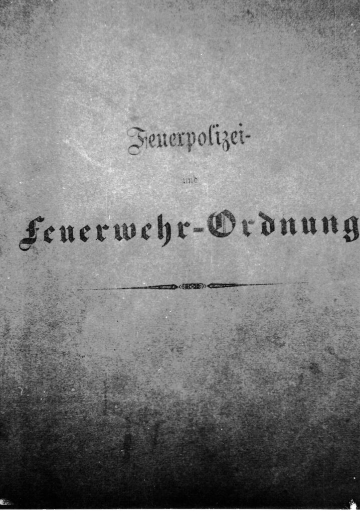 Feuervordnung Themar 1869