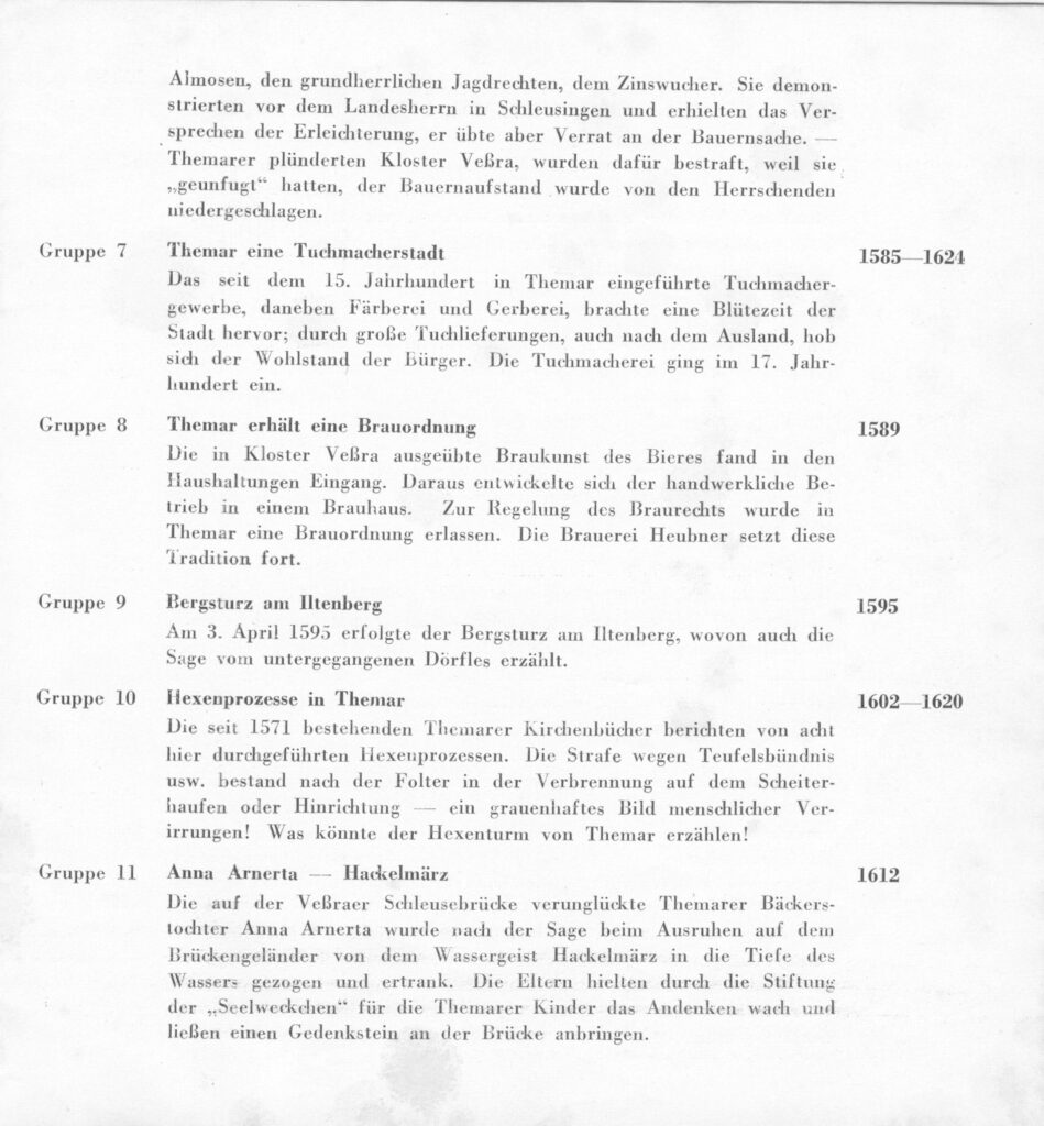 650 Jahrfeier Themar Festschrift Seite 07