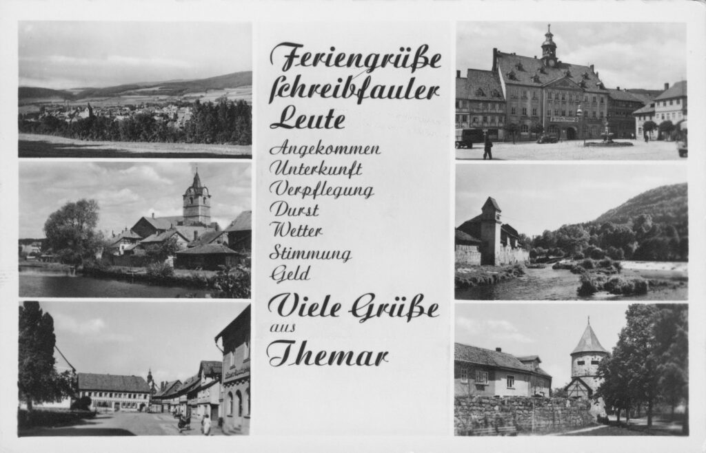 Feriengrüße schreibfauler Leute