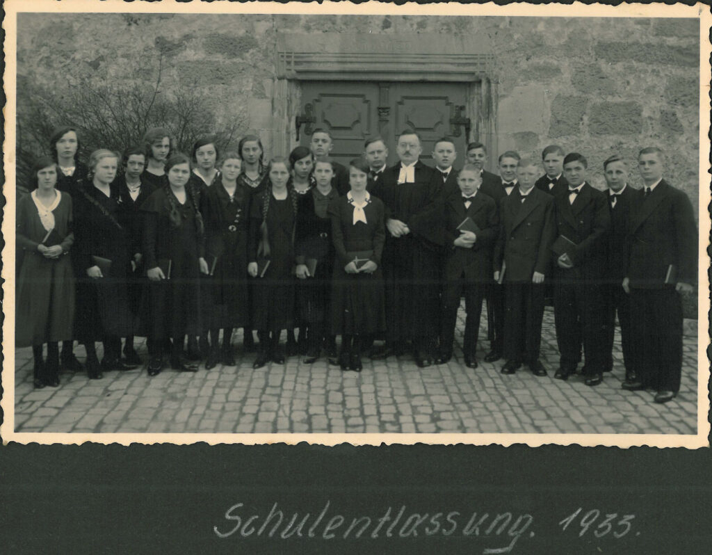 Schulentlassung Themar 1933