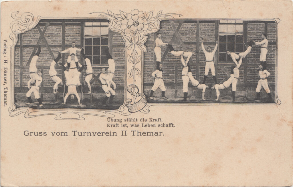 Gruss vom Turnverein II Themar
