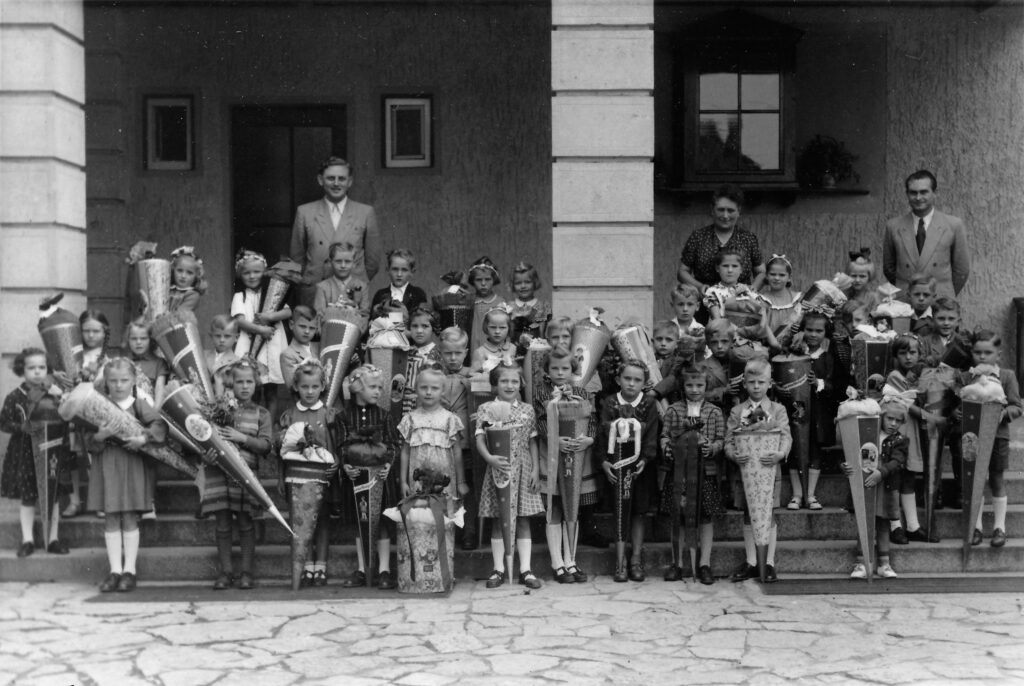 Einschulung Themar 1954