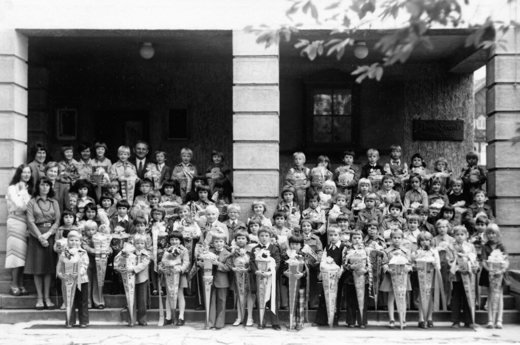 Einschulung Themar 1972