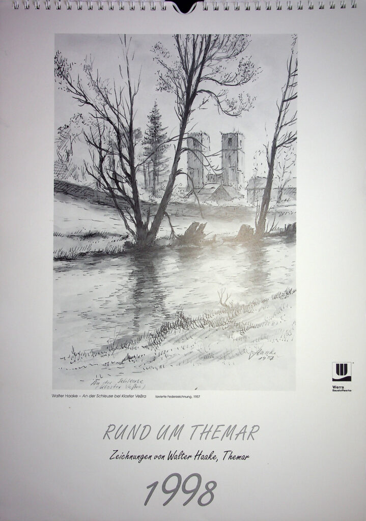 Walter Haake - An der Schleuse bei Kloster Vera