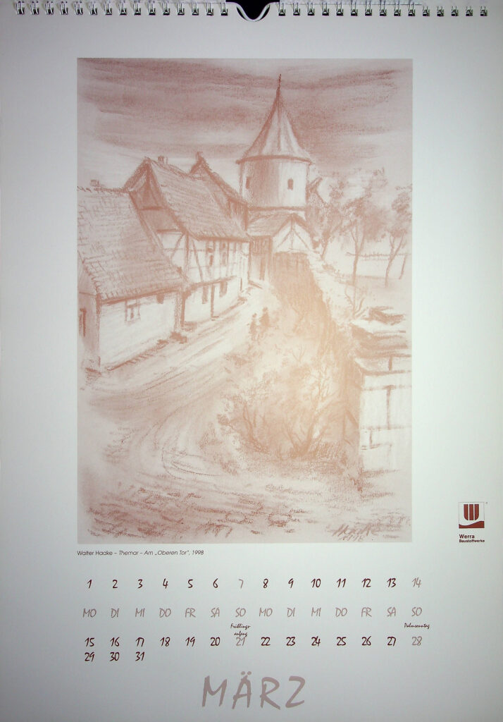 Walter Haake - Themar - Am „Oberen Tor", 1998